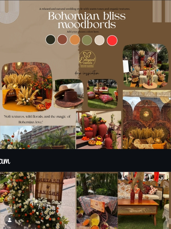 Sangeet & Mehendi Mood Board